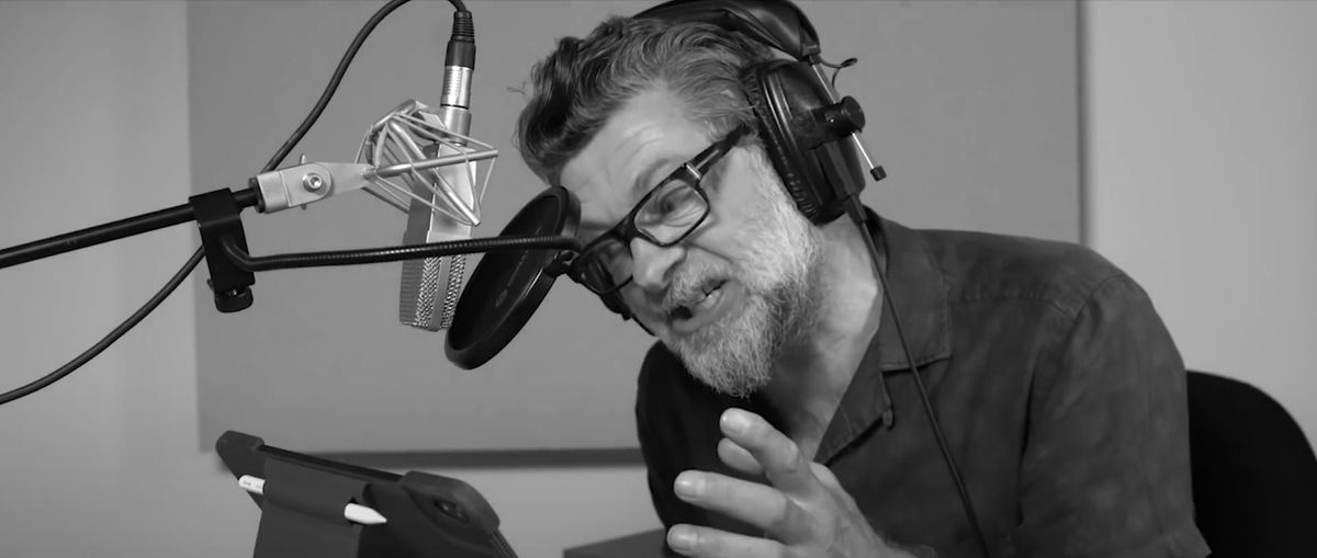 Andy Serkis is recording The Lord of the Rings audiobooks