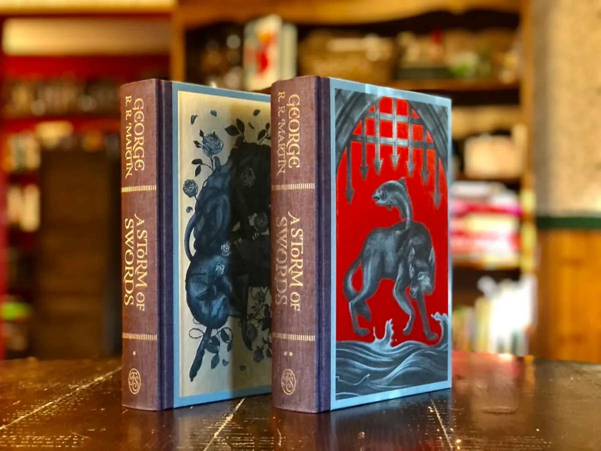 The Folio Society Releases New Editions of Storm of Swords, Jurassic Park, and Stranger in a Strange Land