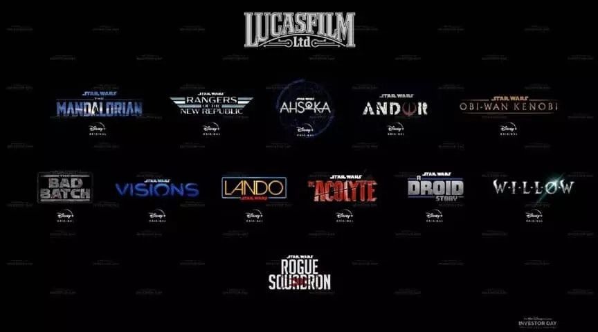 Lucasfilm announces a ton of new Star Wars projects