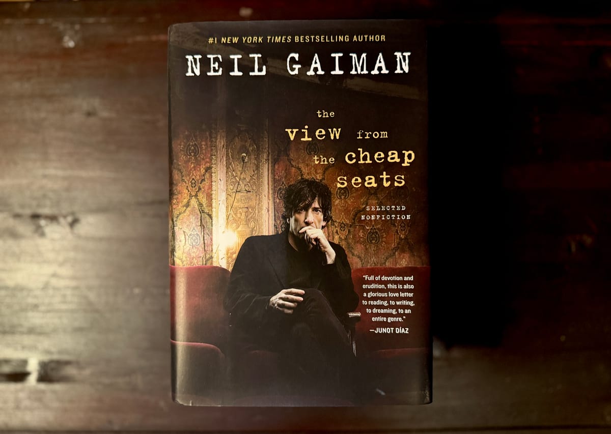 Review: Neil Gaiman's The View from the Cheap Seats