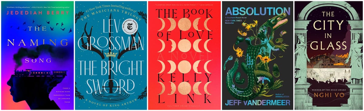 Here are the SF/F finalists for this year's LA Book Prize