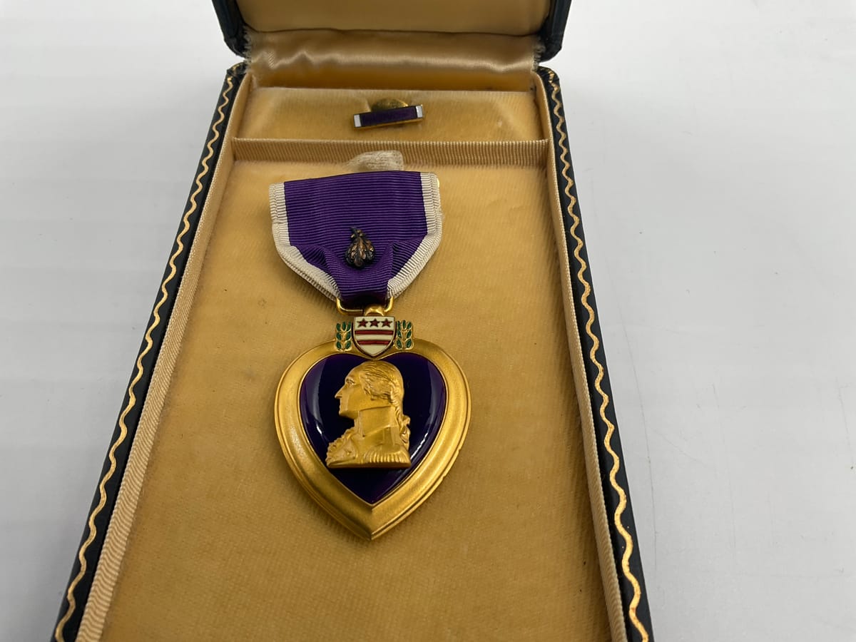 Three Purple Hearts