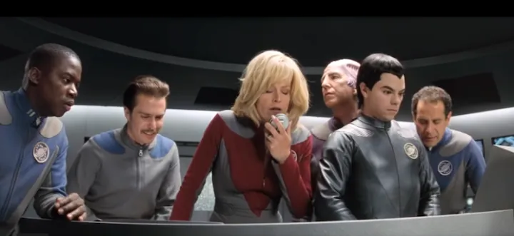 Apparently, Simon Pegg is working on a Galaxy Quest TV series