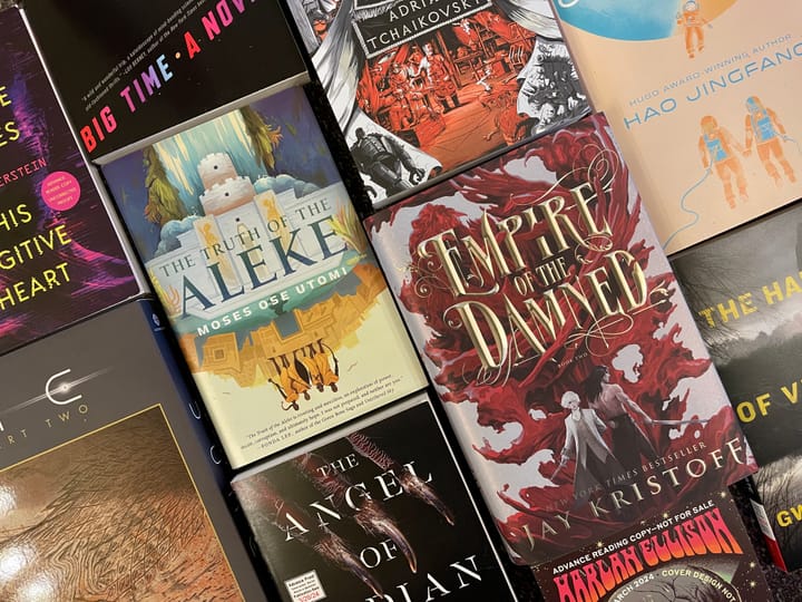 Here's a pile of books for you to check out this March