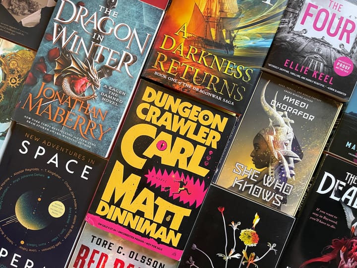 Here’s another pile of books for you to check out this August