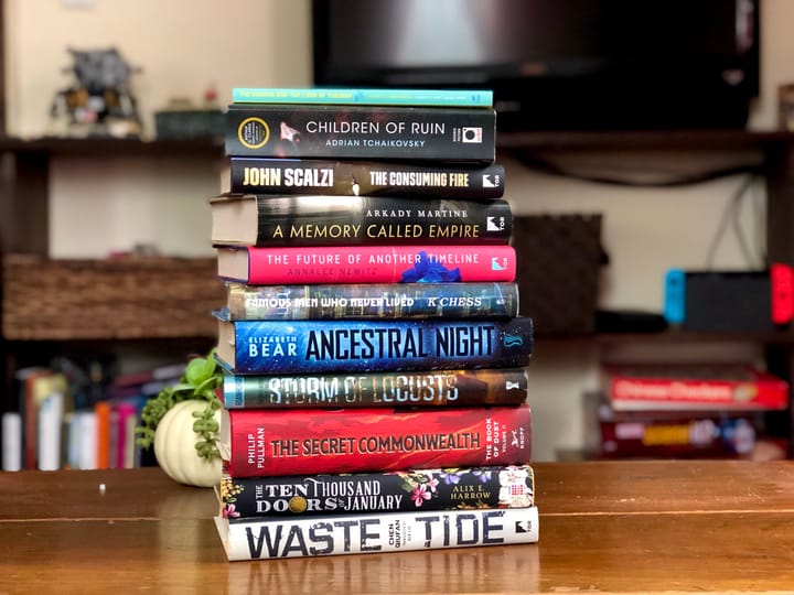 What I read in 2019: Books