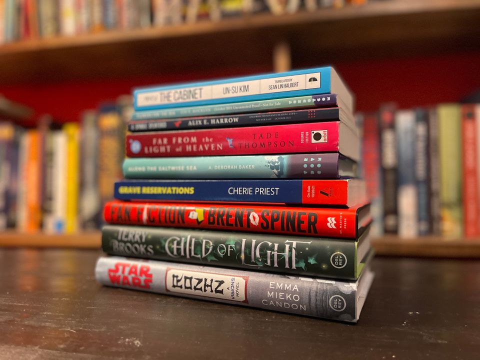 20 SF/F (and other) books to check out this October